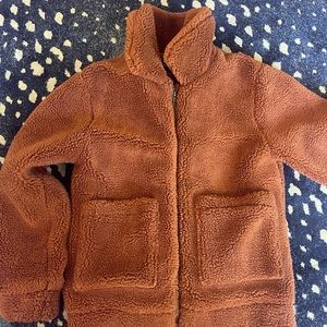 Elodie furry coat x small EUC